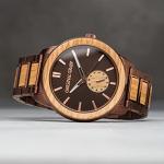 Whiskey Barrel Men's Wood Watch - 46mm