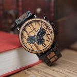 Personalized Engraved Wooden Watch for Men