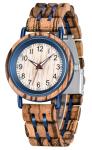 Dentily Men's 43mm Stylish Wooden Watch