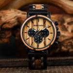 BOBO BIRD Men's Luxury Lightweight Wood Watch
