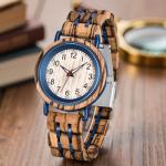 Dentily Men's 43mm Stylish Wooden Watch