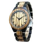 MISHIKG Men's Lightweight Handmade Wooden Analog Watch