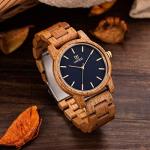 Men's Mango Wood Watch - Handmade Minimalist Design