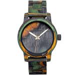 BOBO BIRD Men's Colorful Wooden Quartz Watch