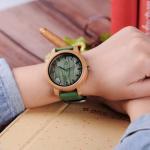 BOBO BIRD Unisex 44mm Bamboo Wooden Watch