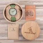 BOBO BIRD Unisex 44mm Bamboo Wooden Watch
