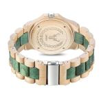 LeeEv Men's Vintage Sandalwood Wooden Watch