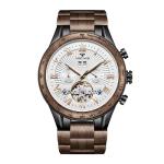 Natural Walnut Men's Automatic Wood Watch