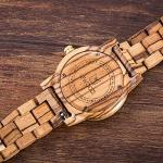 LeeEv Uwood Series Natural Wooden Watch 40mm