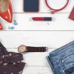 CUCOL Women's Bamboo Wood Watch with Leather Strap