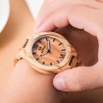 Men's Handmade Wooden Watch - Unique Gift Idea