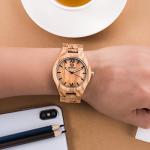 Men's Handmade Wooden Watch - Unique Gift Idea