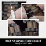 Treehut Men's Wooden Watch with Adjustable Band