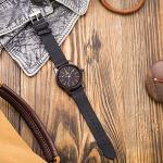 MUJUZE Men’s Lightweight Handmade Wooden Watch