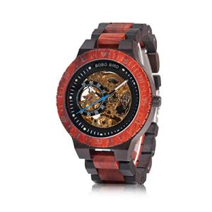 BOBO BIRD Men's Luxury Wooden Mechanical Watch
