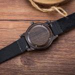 MUJUZE Men’s Lightweight Handmade Wooden Watch