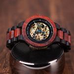 BOBO BIRD Men's Luxury Wooden Mechanical Watch