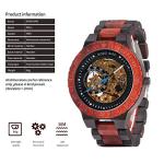 BOBO BIRD Men's Luxury Wooden Mechanical Watch