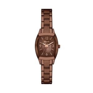 RELIC by Fossil Women's Everly Brown Wood Watch