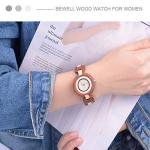 BEWELL Lightweight Women’s Wooden Analog Watch