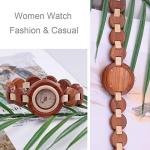 BEWELL Lightweight Women’s Wooden Analog Watch
