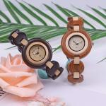 BEWELL Lightweight Women’s Wooden Analog Watch