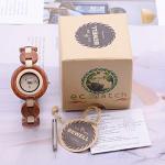 BEWELL Lightweight Women’s Wooden Analog Watch