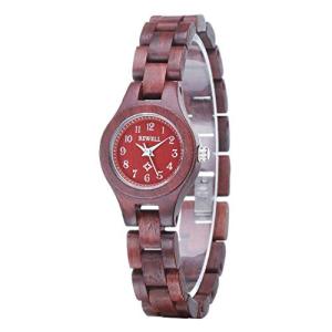 BEWELL Women's Lightweight Wooden Dress Watch