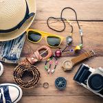 CUCOL Women's Bamboo Wood Watch with Leather Strap