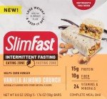 SlimFast Intermittent Fasting Protein Bars, Vanilla Almond