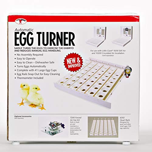 Automatic Egg Turner | 41 Eggs | Large Incubation Equipment