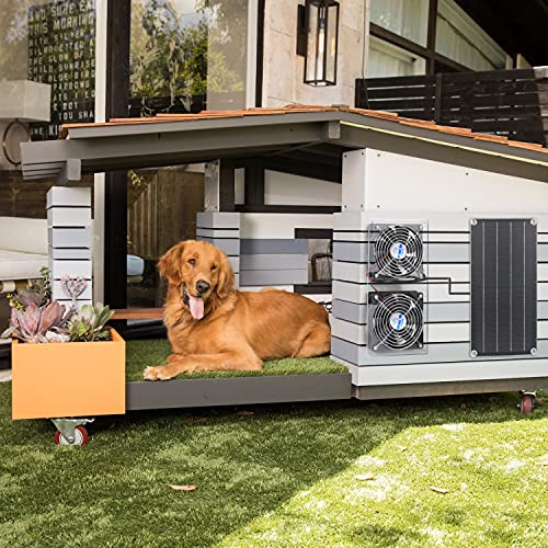 10W Solar Panel Fan Kit for Small Chicken Coops