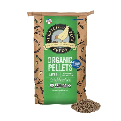 Organic Layer Pellets - High-Quality Chicken Feed