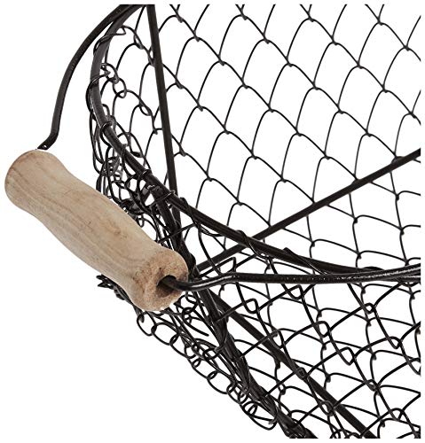 10" Oval Wire Basket - Vintage Style - Trademark Innovations