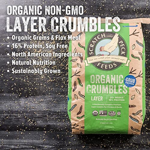 Organic Layer Crumbles - Sustainable Protein Feed