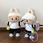 Labubu Canvas Doll Backpack for Plush Dolls