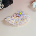 For 17cm Labubu Doll Outfit Wrinkled Skirt Flower Hairpin Set Fisherman Hat Labubu Clothes Ropa Labubu