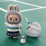 Labubu Canvas Doll Backpack for Plush Dolls