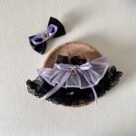 Labubu Plush Pendant Bow Dress Cute Accessory