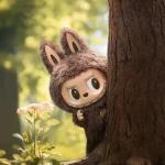 POPMART Labubu Zimomo Archangel & Big Boss Series Vinyl Plush Figurines xmas  Limited Edition Collection Zimomo Action figure