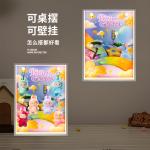Labubu High Energy Wooden LED Doll Display Box