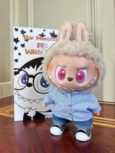 Cute 40cm Labubu Plush Toy – Flip With Me