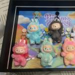 Labubu High Energy Wooden LED Doll Display Box