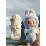 Cute Merlion LABUBU Plush Toy for Christmas