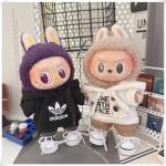 Labubu V1 V2 Doll Hoodie and Pants Set