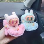 Cute Car Seat for Labubu Dolls with Aromatherapy