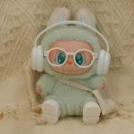 DIY Plush Doll Accessories For Labubu V1 V2 V3 Shoes Without Lenses Glasses Stylish Plastic Headphone Set Birthday Gift No Dolls
