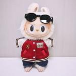 Mini Plush Doll'S Clothes Outfit Accessories For Korea Kpop Exo Labubu V1 V2 Idol Dolls Goose Dinosaur Macaron Clothing Gift