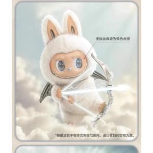 Pop Mart Original Labubu Zimomo Archangel and The Great Leader Series Vinyl Figurine Blind Box Cute  Figurines of Xmas Gifts