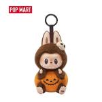 POP MART LABUBU THE MONSTERS Happy Halloween Party Series-Sitting Pumpkin Vinyl Plush Pendant Blind Box Mystery Box Toys Kawaii